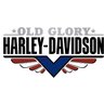 Old Glory Harley Davidson logo