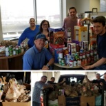 Our team came together to give back this holiday with a food drive benefiting Feeding Tampa Bay!