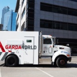 Cash services armored truck