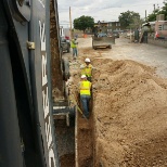 Sewer Line instal