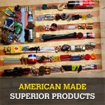 Over 80% of our inventory dollars is spent on products Made in the USA!
