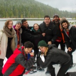 LP employees enjoy a day of snowshoeing planned by our activities committee.