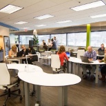 Our unique  HR Suite allows teams to work together in an open space.