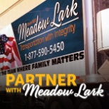 Drive for Meadow Lark where you're part of the family.