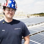 Solar panels help power our Atlanta, GA Factory