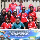 Team building before the 2010 Soccer World Cup In South Africa