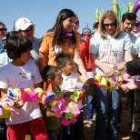 Bay Area Shutterfly employees give back to the community at a KaBoom! playground build.