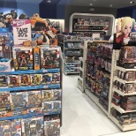 This is a stall of toy kingdom in a mall