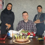 My manager birthday
07 MAR 2013

Turkish Airlines office Kermanshah Airport - Iran