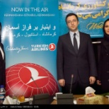 Press conference of Turkish Airlines in Chamber of Commerce - Kermanshah - Iran 
13 MAY 2013