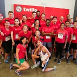 Twilions ran their hearts out with 10,000 of our friends at the J.P. Morgan Corporate Challenge.