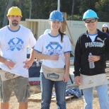 BKDers donate their time to help build with Habitat for Humanity