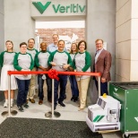 Veritiv's Design Team created a Veritiv storefront in a Junior Achievement Discovery Center.