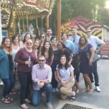 Team outing at Elmwood Park Zoo's Beast of a Feast, 2017.