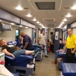 Blood drive to help a fellow employee in a time of need