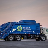 One of Emterra's CNG trucks for Peel Region