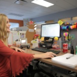 We love our new sit/stand desks!