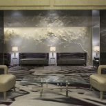 Lobby of Loews Regency Hotel