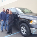 As part of our safety award, lucky Team Members win brand new cars