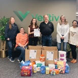 For the Main Line Animal Rescue, our team gathered carloads of supplies for animals.